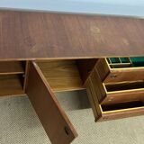 Schreiber Scandinavian teak veneer sideboard