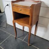 Louis XV style bedside table in cherry wood