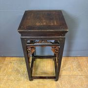 Sellette Chinoise en bois laqué fin XIX