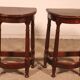 Pair Of Louis XIII Style Walnut Bedside Tables Or End Tables