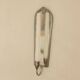 Pair of Mid Century Swedish Pewter Sconces with Mirror