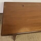 Scandinavian style teak table with extensions