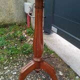 Table de chevet style louis xvi plateau marbre