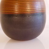 Vintage ceramic ball vase by Joan Carillo 1970