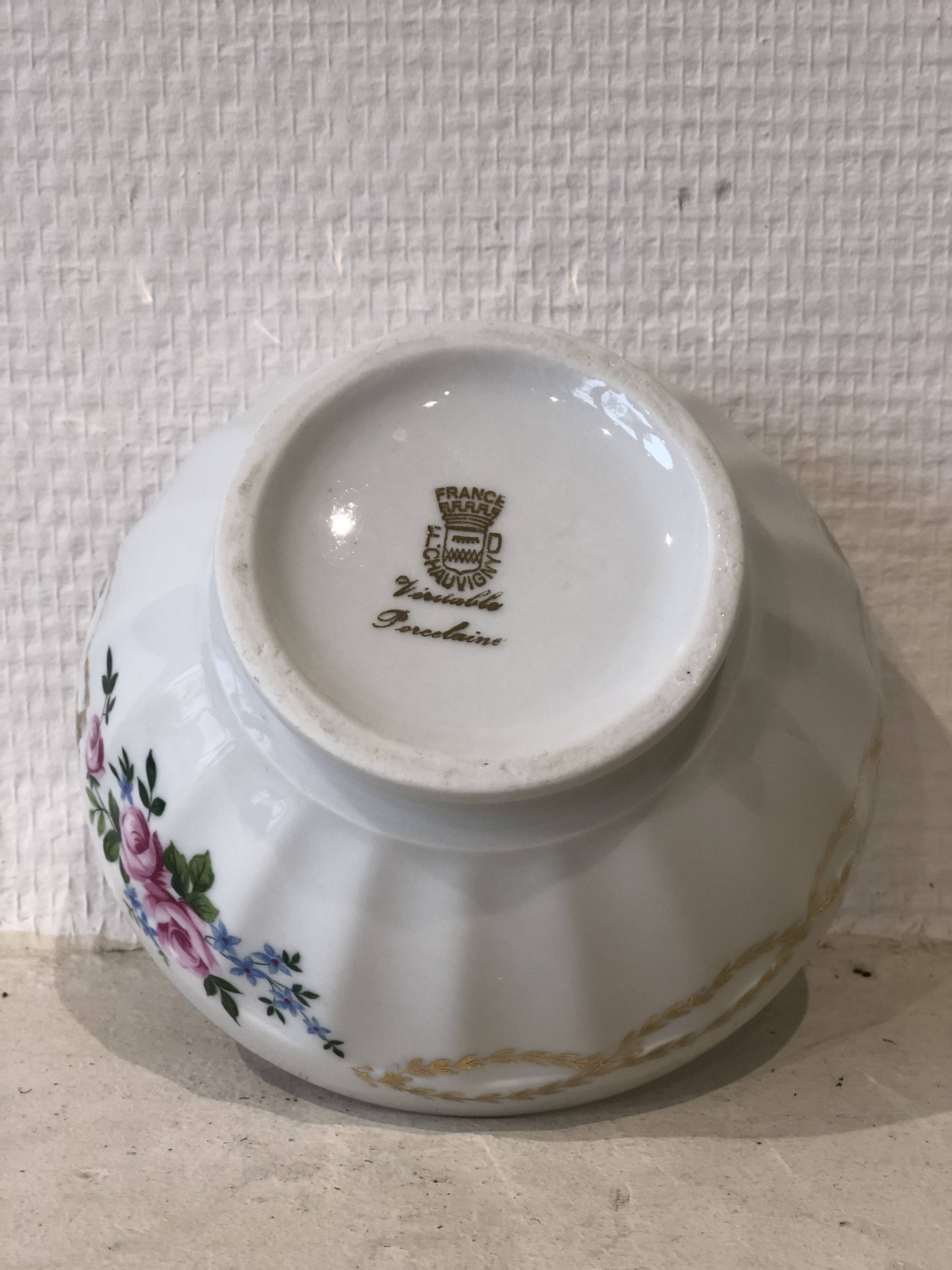 Chauvigny porcelain bowl