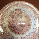 Set of 2 English ironstone plates