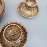 Hulls and bowl in pyrity sandstone