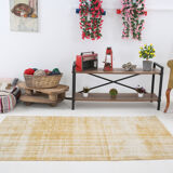 Tapis turc jaune 189x93