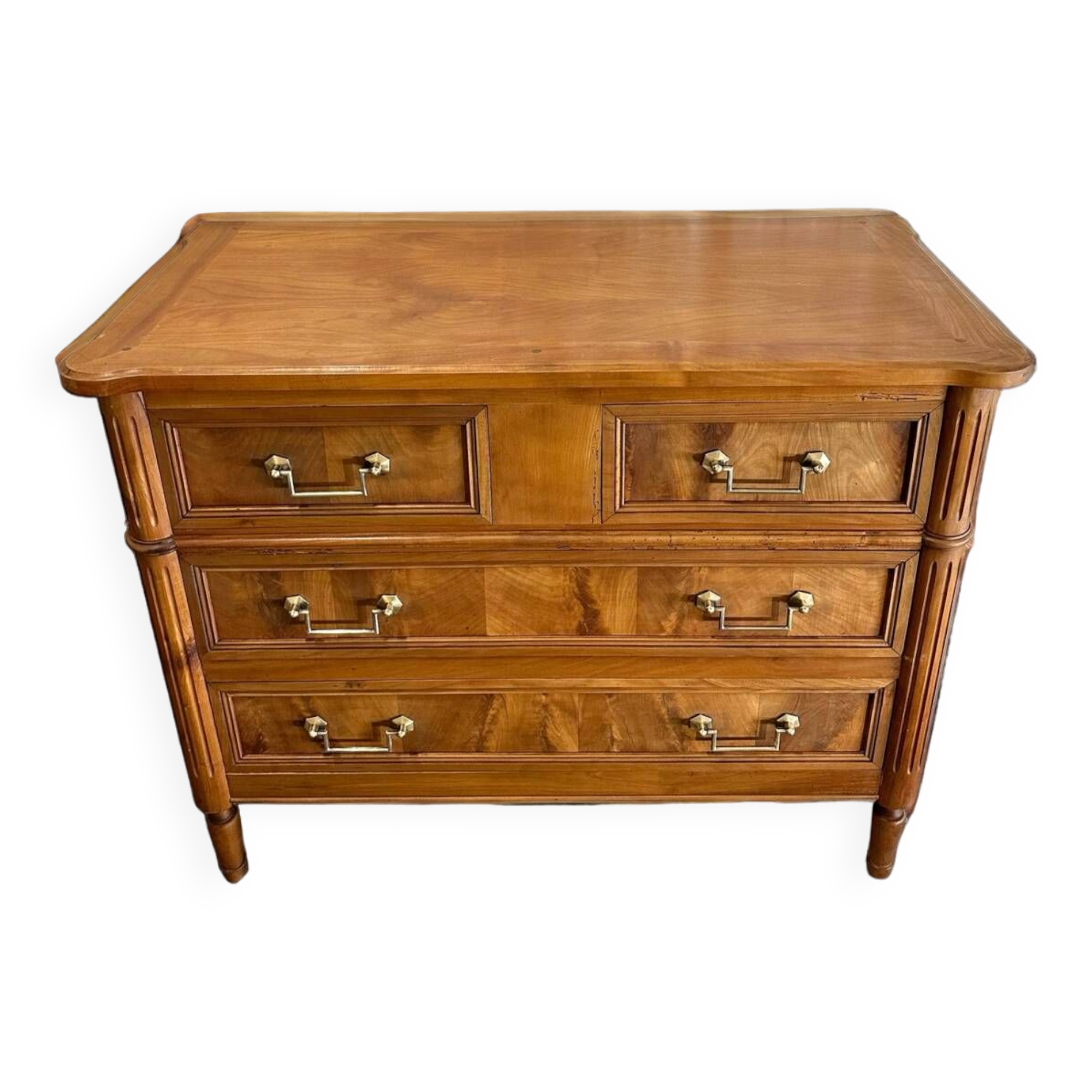 Commode de style Louis XVI en merisier