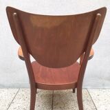 Fritz Hansens beech armchair