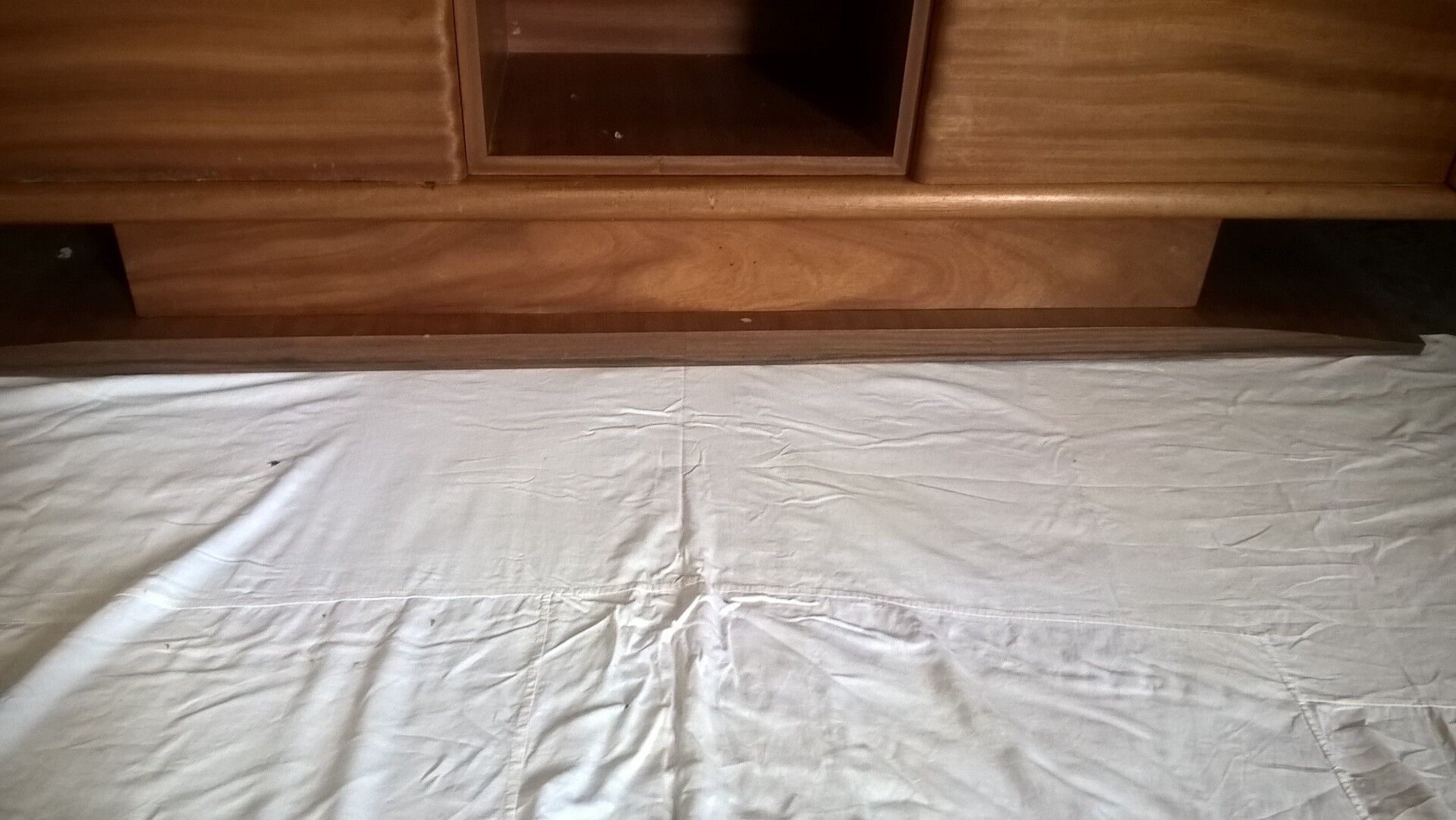 Vintage mahogany wardrobe from the years 50