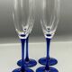 Set of 4 Luminarc champagne flutes made in France