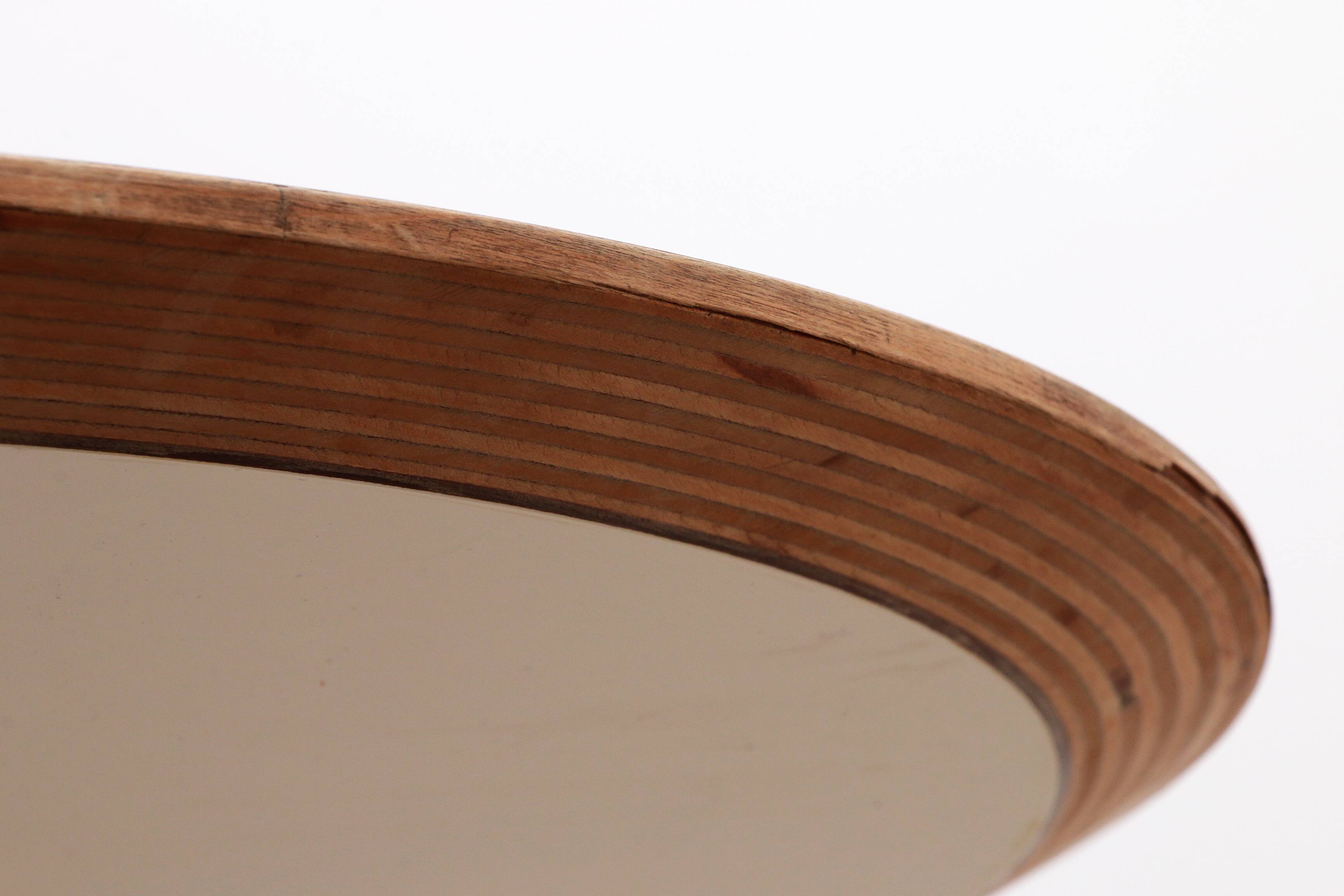 Table basse "La Fonda" de Charles Ray Eames avec base en métal, 1955