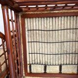 Pair of Rattan and Bamboo Armchairs
