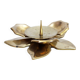 Brass flower candle holder