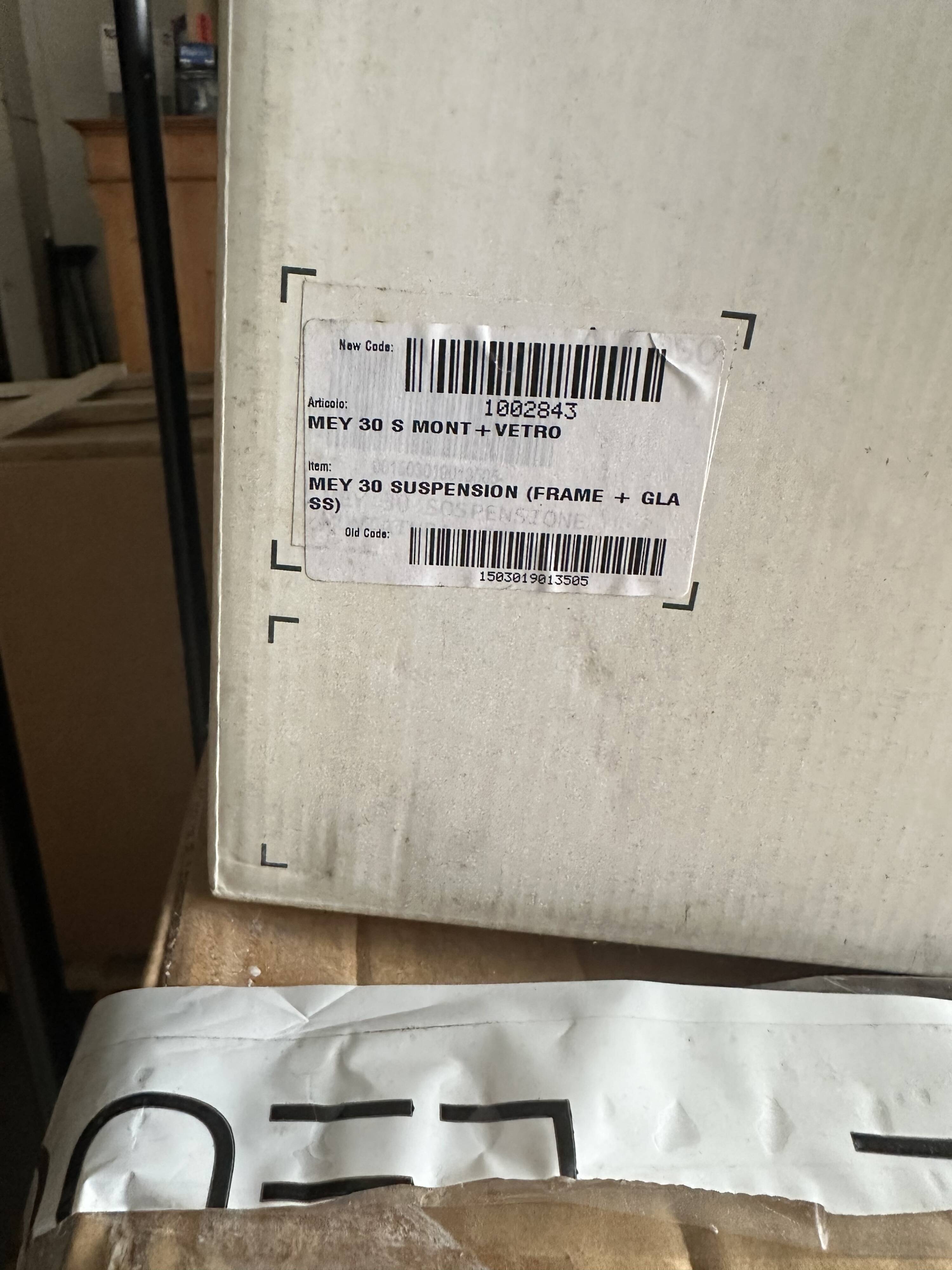 Leucos mey 30 s suspension light - new in box
