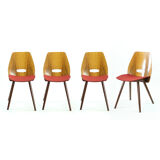 Chaises conçues par Frantisek Jirak pour Tatra, circa 1960