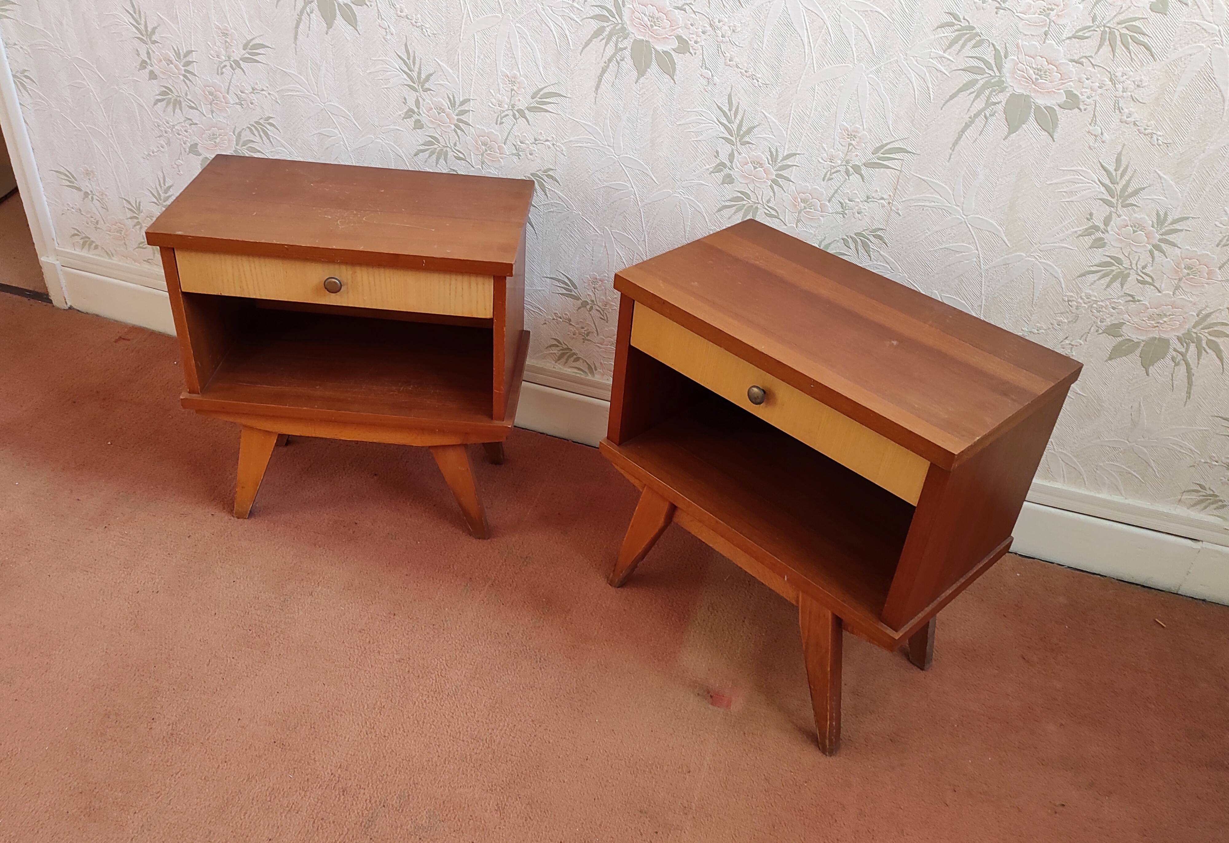 2 Bedside tables Scandinavian style