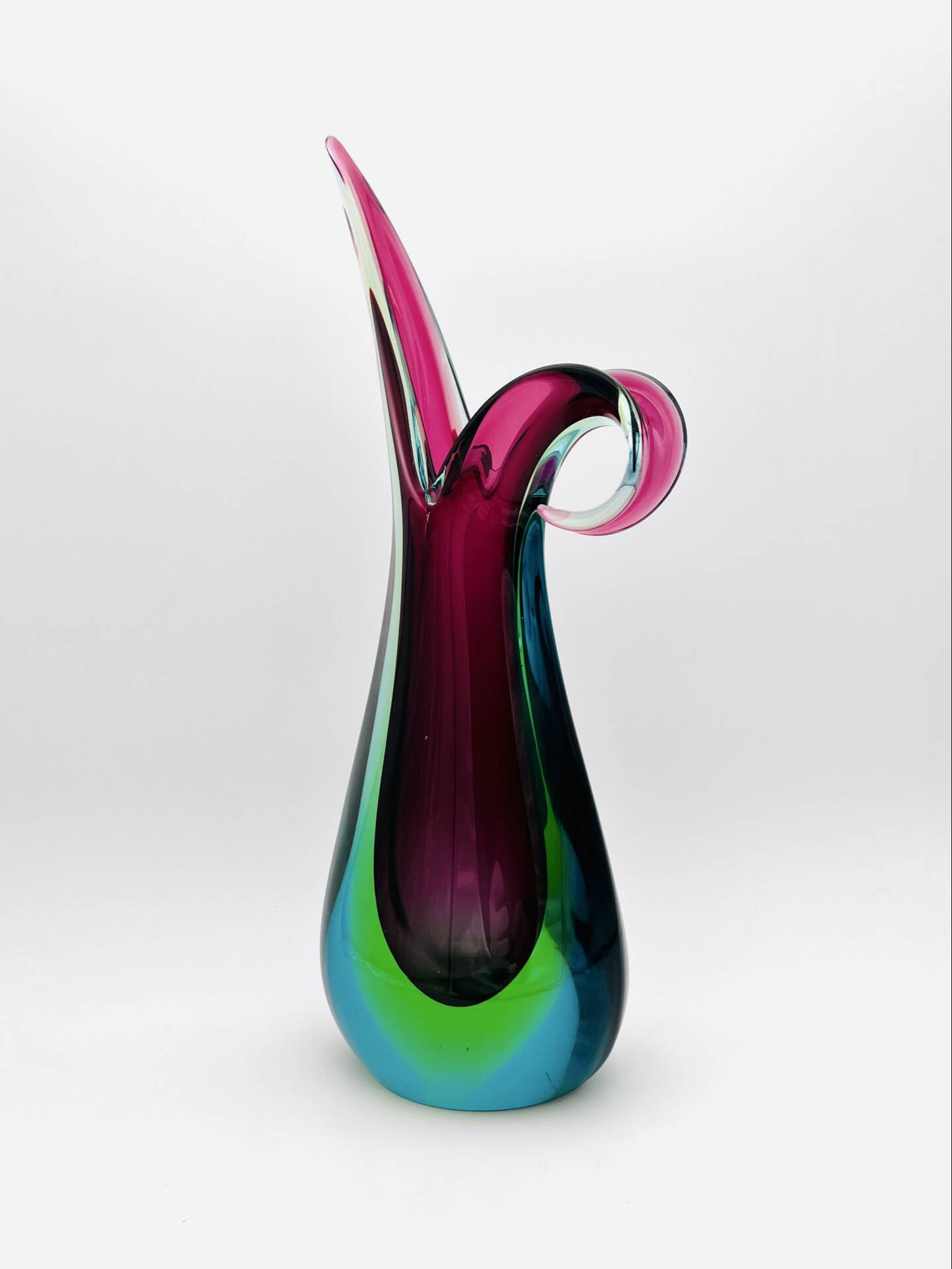Chef-d'œuvre XXL  Murano - Ouraline - Flavio Poli - 47cm 5.2kg