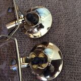 4 vintage wall lamps