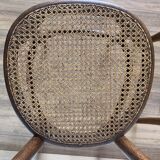 Pair of Thonet chairs model n° 10 of the 1890s in curved wood