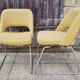 Pair of vintage conference chairs 70s