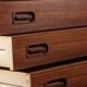 Large double chest of drawers, Danish in teak, 8 drawers, by Dyrlund 1960.