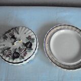 Plat à gateau avec cloche faïence Quimper