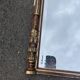 Large antique mirror 144 cm in Empire style - Trumeau or fireplace mirror