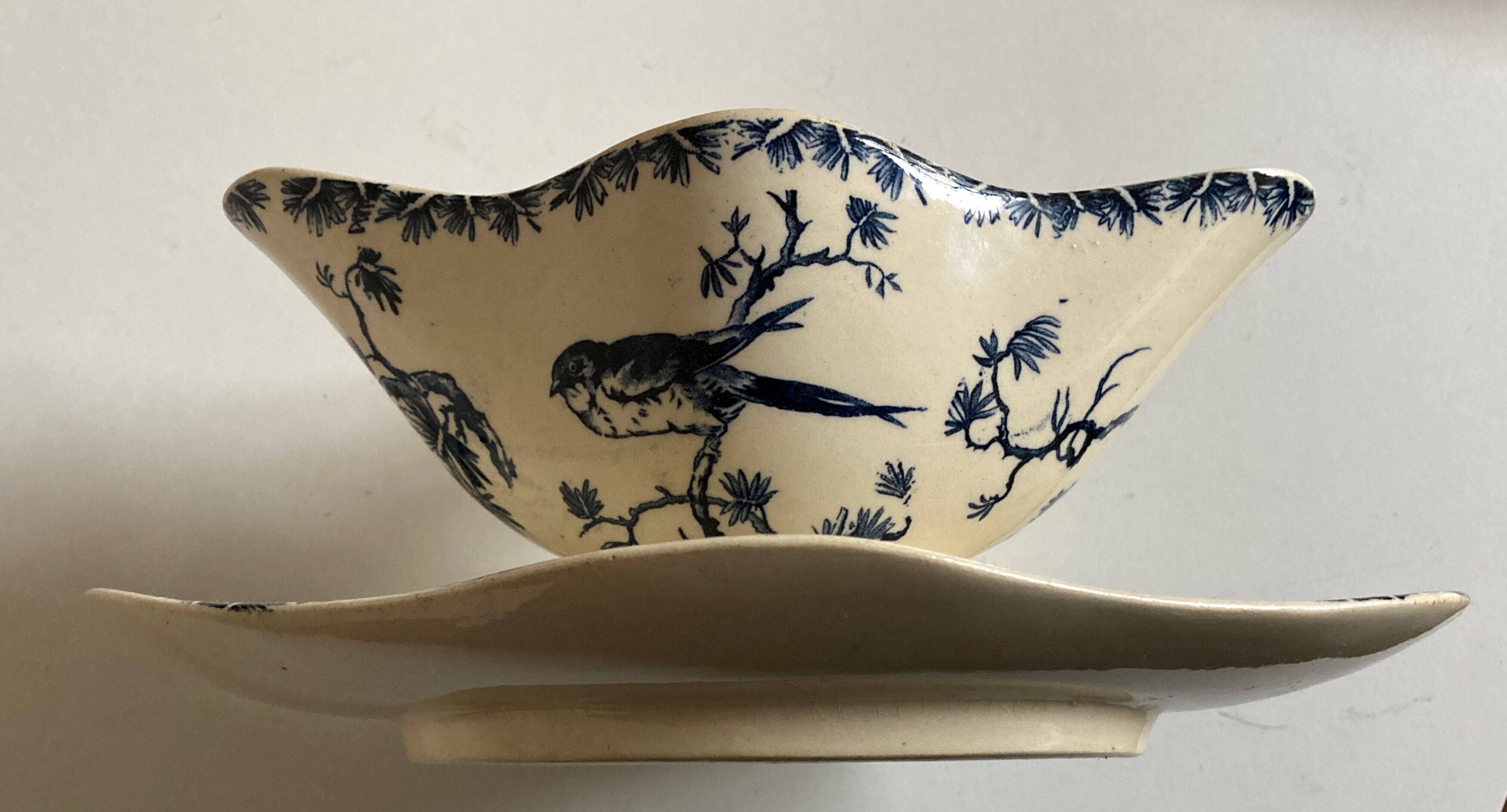 Gien bird décor 1900