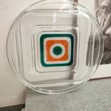 Set of three Walther kristallglas serving dishes from the 60s