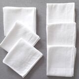 6 damask towels