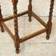 Side table in the countryside style in turned wood