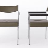 2 Fauteuils Vintage par Edlef Bandixen pour Kusch & Co, 1970, Allemagne