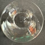 4 Verres à eau – Daum Nancy France