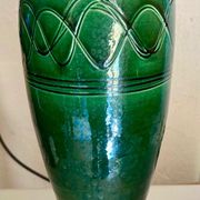 Vase en céramique émaillé , art deco