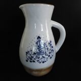 Orangeade or cider set, stoneware, Poterie de la Colombe
