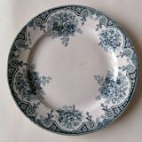 4 Saint Amandinoise dessert plates Pompadour collection