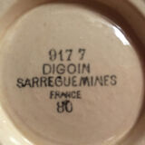 Vintage Digoin Sarreguemines sauceboat