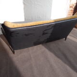 Vintage sofa fur and skai 50s