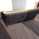 Vintage sofa fur and skai 50s