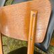 Series of 4 vintage chairs from the 50s and 60s