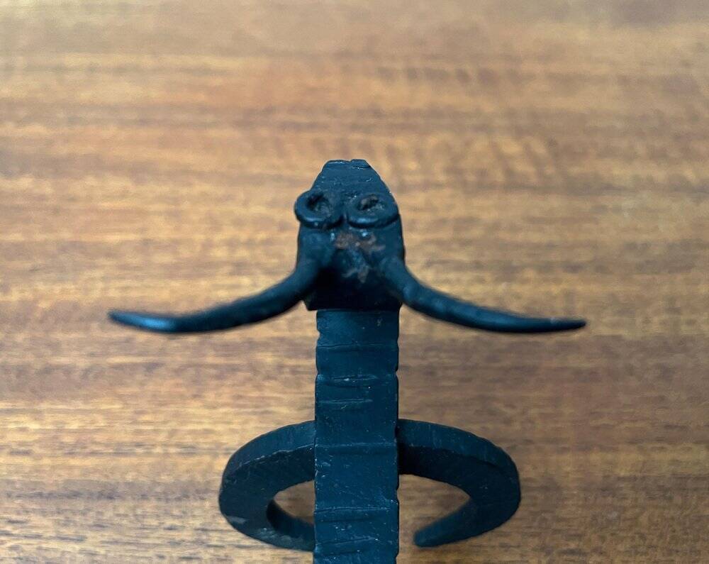 Animal sculpture, 1960s, wrought iron