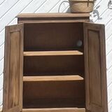 Buffet parisien ancien en bois brut