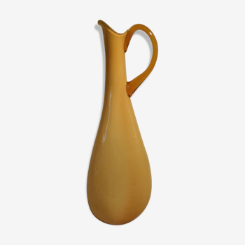 Pitcher orange glass