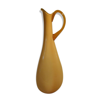 Pitcher orange glass