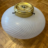 Vintage white ceiling light