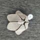 Suspension fleur en rotin : vintage
