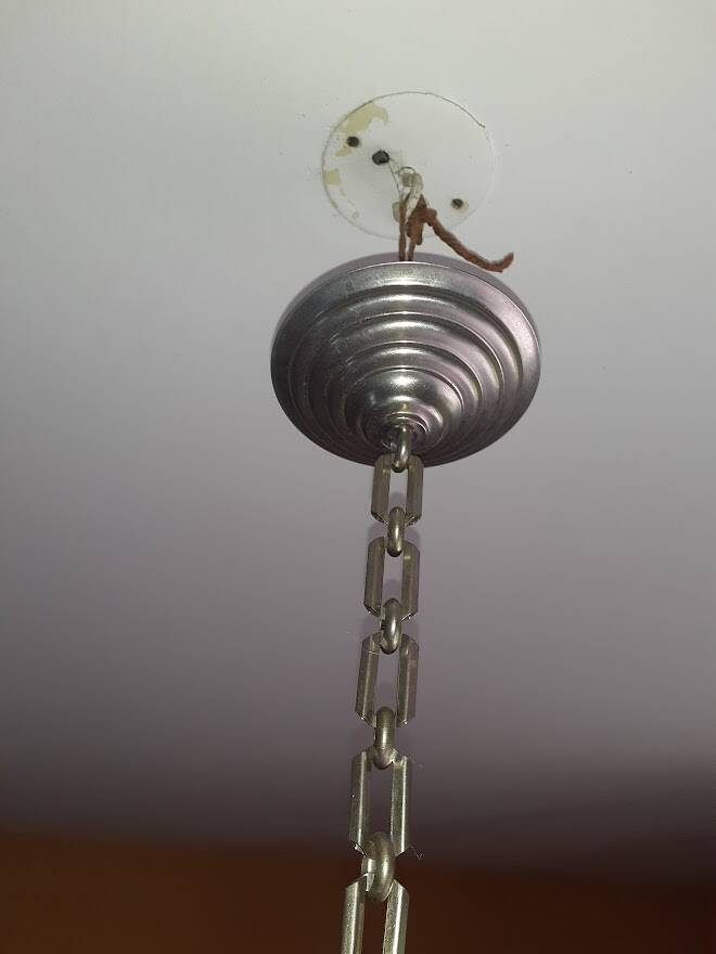 art deco pendant light