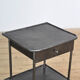 Set of iron bedside tables, 1910s